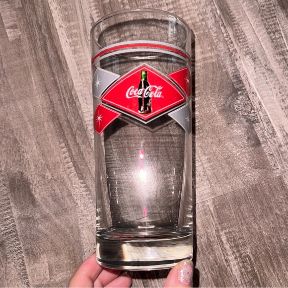 Vintage Anchor Hocking Coca Cola Drinking Glass Tumbler - Picture 1 of 3
